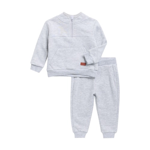 Colorblock Sweatshirt & Joggers Set