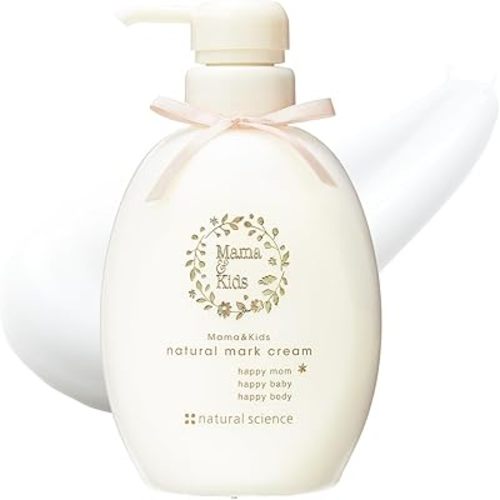 Mama&Kids Natural Mark Cream 16.58 oz (470g), Stretch Mark Cream For Pregnancy, A moisture-rich cream, Pregnancy Skin Care