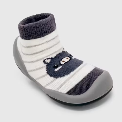 Komuello Baby Boy/ Girl First Walk Sock Shoes This Little Piggy