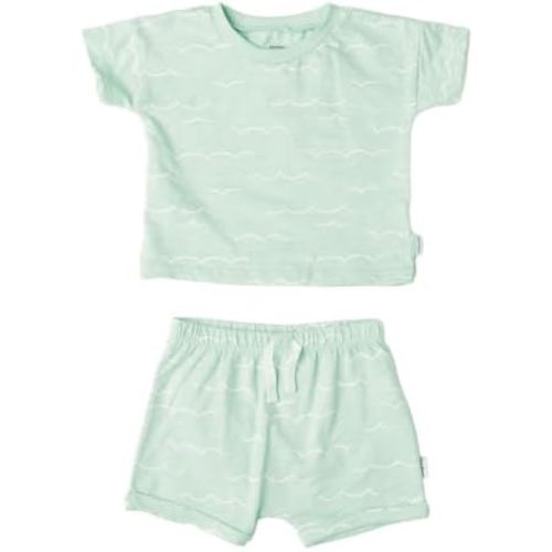 Gerber Baby Boys' Toddler T-shirt and Short Set