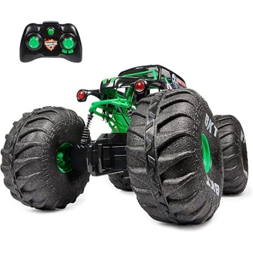 Monster Jam, Official Mega Grave Digger All-Terrain Remote Control Monster Truck, Over 2 Ft. Tall, 1:6 Scale, Kids Toys for Boys and Girls Ages 4 and Up