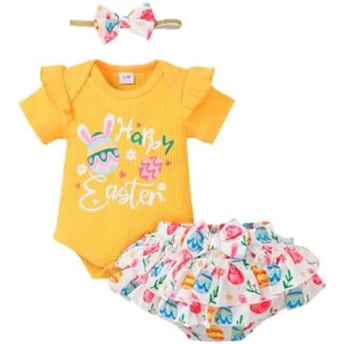 Mioglrie Newborn Baby Girl Clothes Infant Summer Outfits 0 3 6 12 18 Months