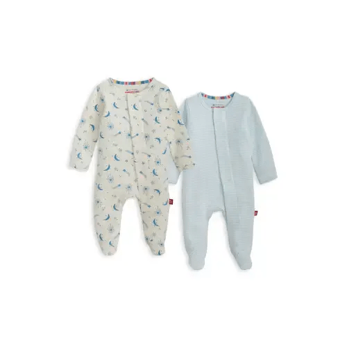 Unisex Cotton Footie Two-Pack Bundle - Baby
