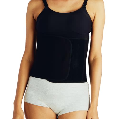 Belly Bandit Postpartum Belly Wrap w/ Bamboo Viscose - Soft Tummy Binder for Pregnancy Recovery, Waist & Core Compression - Maternity Recovery Wrap for C-Section or Natural Delivery