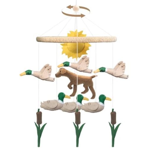 Baby Mobile for Crib Mallard Duck Baby Crib Mobile for Boys Girls