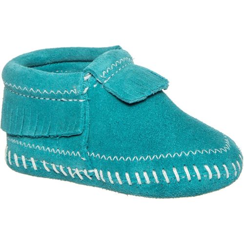 Minnetonka Riley Moccasin Booties (Infant/Toddler)