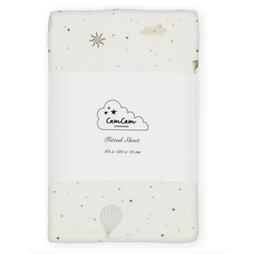 Dreamland fitted sheet | Light blue