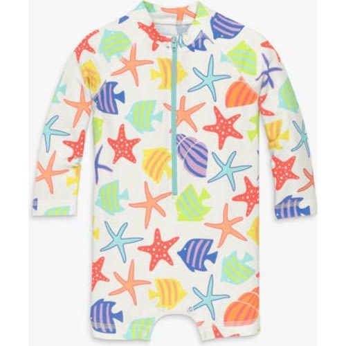 Baby One-Piece Rash Guard, 6-12M