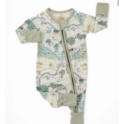 Hundred Acre Woods Bamboo Zippered Sleeper