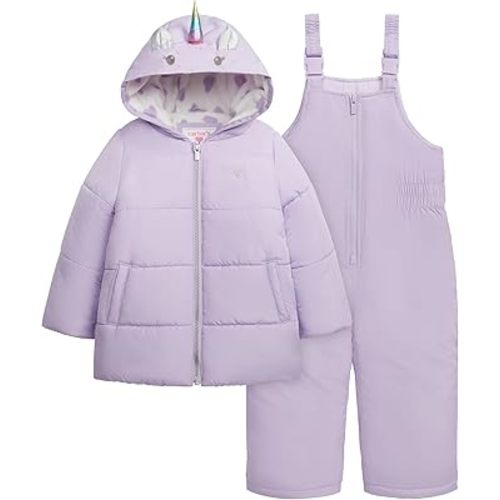 Carter's Girls' Toddler Heavyweight 2-Piece Skisuit Snowsuit