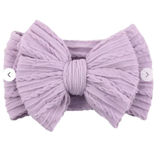 Cable Bow, Lavender – SpearmintLOVE