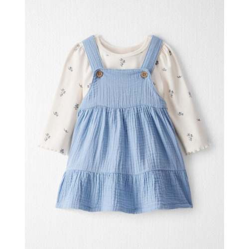 Baby Girl 2-Piece Organic Cotton Jumper Set - Little Planet | Carter's