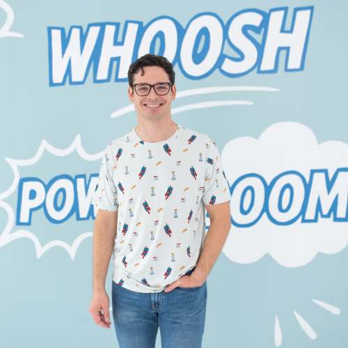 Men's Crew Neck Tee in Superman™