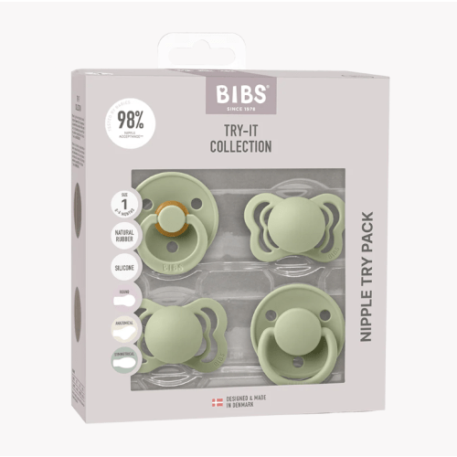 BIBS Pacifier Try-It Collection