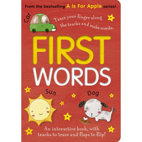 First Words: An interactive book, with tracks to trace and flaps to lift! | Barnes & Noble®