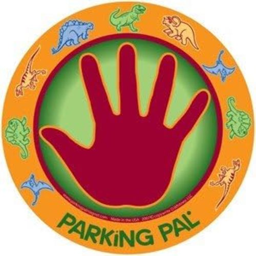 Car Magnet for Kids – Toddler Hand Magnet for Parking Lot Safety – Teaches Children to Wait Safely by the Car – Made in USA – Great for Autism & Special Needs – Dinosaur