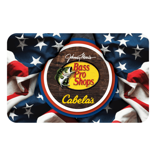 Bass Pro Shops and Cabela's Patriotic Gift Card
