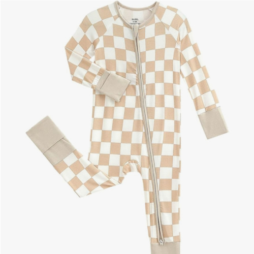Baby Viscose from Bamboo Pajamas - Infant Boys Girls Footless Zippy Pjs Sleep 'N Play Clothes - One Piece Romper