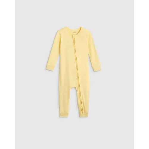 Bamboo One Piece Pajama - Baby in Banana Cream