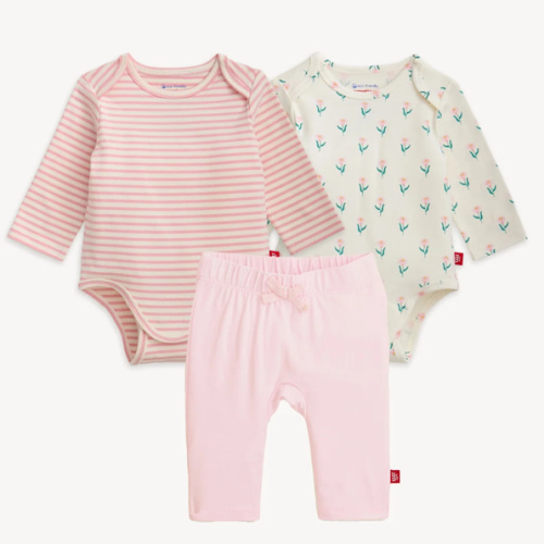 Magnetic 3-Pack Bodysuit & Pant