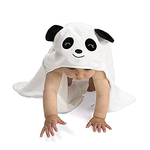 Baby Hooded Towel Upsimples Panda Baby Towels for Boys and Girls 35 × 35 inches Ultra Large 500GSM Super Soft Organic Bamboo Baby Towel for Baby Infant Toddler | Baby Shower/Registry Gift Photo Shoot