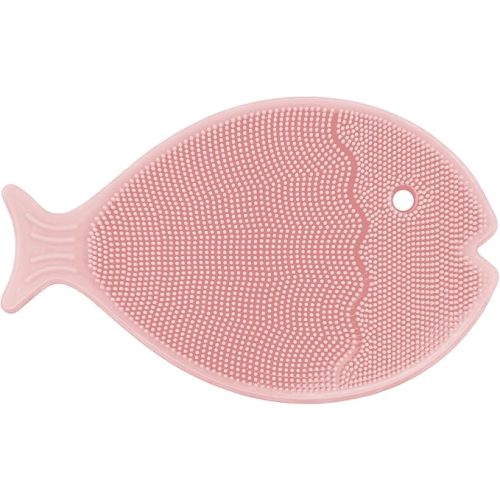 Innobaby Bathin Smart Silicone Cradle Cap Brush for Baby, Essential for Dry Skin & Eczema, Silicone Scrubber & Gentle Exfoliator with Suction Handle, Quick Dry Food Grade Silicone, Pink