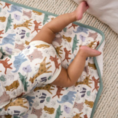 Little Sleepies Sweet Safari Mini Cloud Blanket