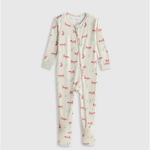 Bamboo Footie Pajama - Baby in Fox