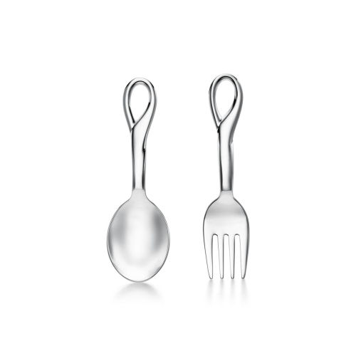 Elsa Peretti® Padova™ Fork and Spoon Baby Set