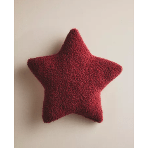 KIDS’ SMALL FAUX SHEARLING STAR CUSHION - See all - HOME DECOR - LAMPS AND LIGHTING | Zara Home United States of America