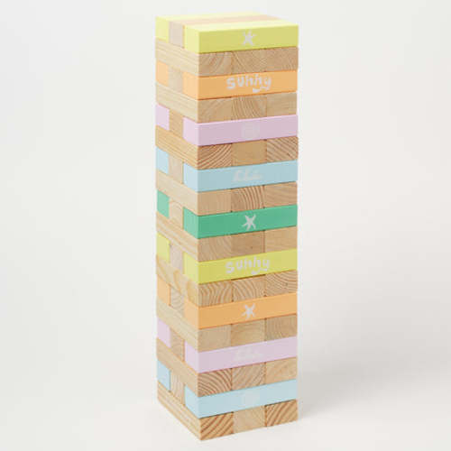 Giant Jumbling Tower | Pool Side Pastel Gelato