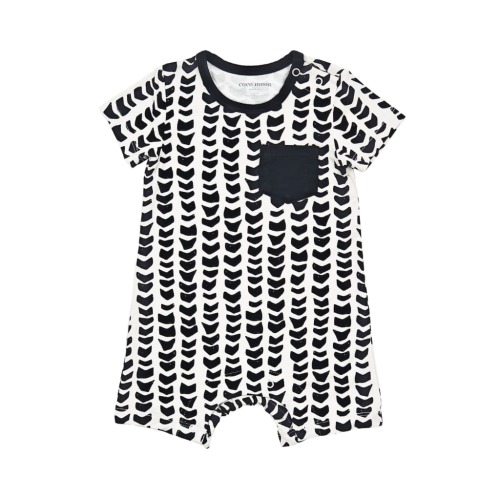 Shell-ish Shortie Bamboo Romper