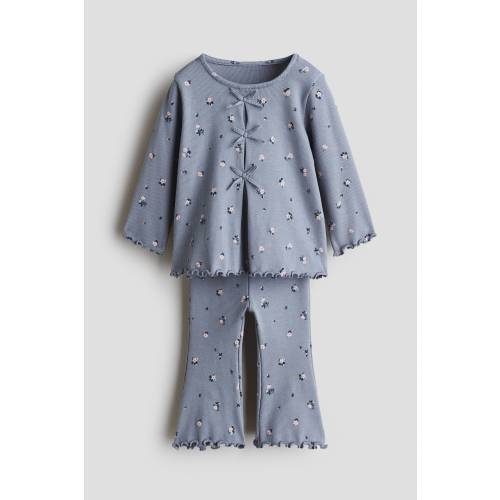 2-PIECE RIBBED COTTON SET