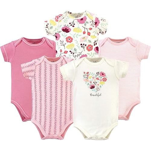 Touched by Nature Unisex Baby Organic Cotton Bodysuits