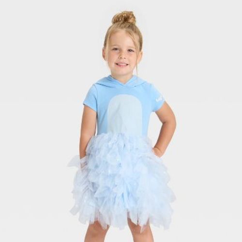 Toddler Girls' Bluey Halloween Costume Cosplay Tulle Dress