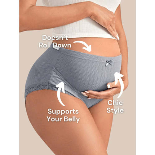 Aura™ Ultra-Soft Maternity Support Panties