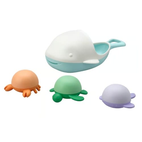 4-piece bath toy set