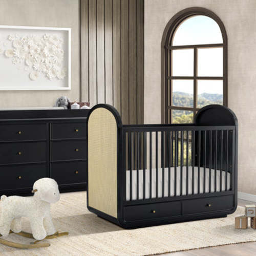 Aspen 4-in-1 Convertible Crib with Underdrawer