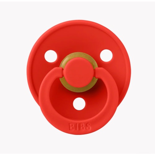 BIBS Latex Colour Pacifier - Candy Apple – Bibsworld store US