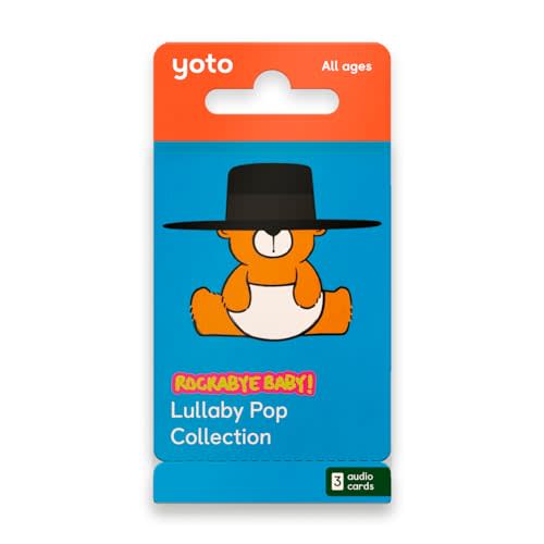 YOTO Lullaby Pop Collection – Kids Musical Card for Use with Player & Mini All-in-1 Audio Device, Screen-Free Listening with Fun Singalong Pop Songs for Playtime, Parties & Travel