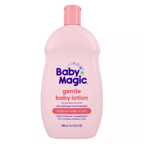 Baby Magic Gentle Baby Lotion with Original Baby Scent, 16.5 oz, 2 Pack