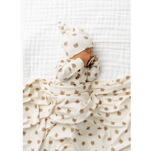 Teddy Newborn Hat Bundle (Gown)