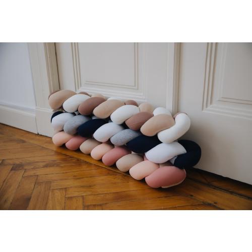 Braided pillow knotted Stopper Door protector Nursery Decor