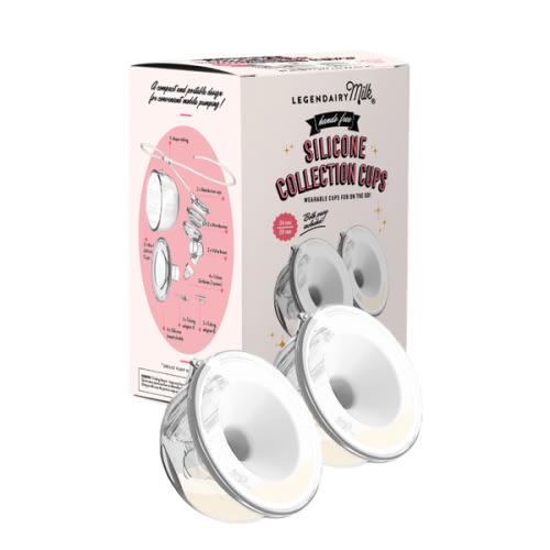 Silicone Milk Collection Cups | Legendairy Milk