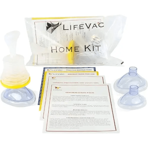 LifeVac Choking Rescue Device for Kids and Adults | Portable Airway Assist Device | First Aid Choking Device for Kids and Adults | Home Kit