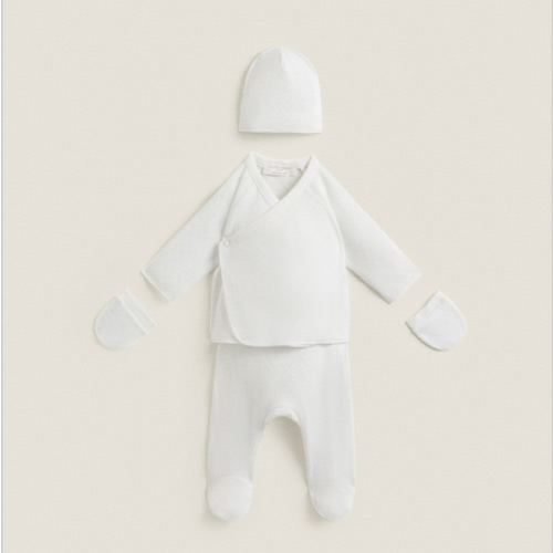 OPENWORK TEXTURE NEWBORN SET