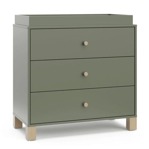 California 3 Drawer Chest with Removable Changing Topper