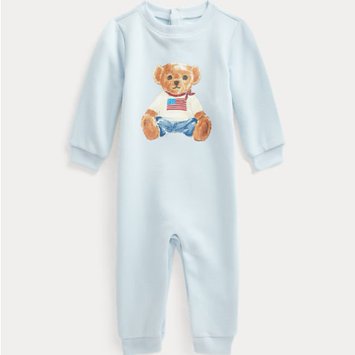 Polo Bear Fleece Coverall