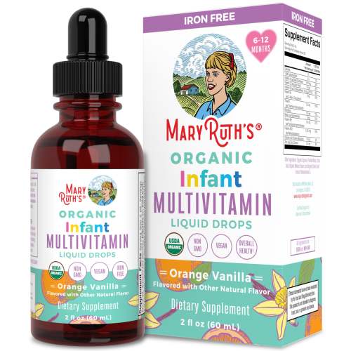 Organic Infant Multivitamin Liquid Drops

        – MaryRuth Organics