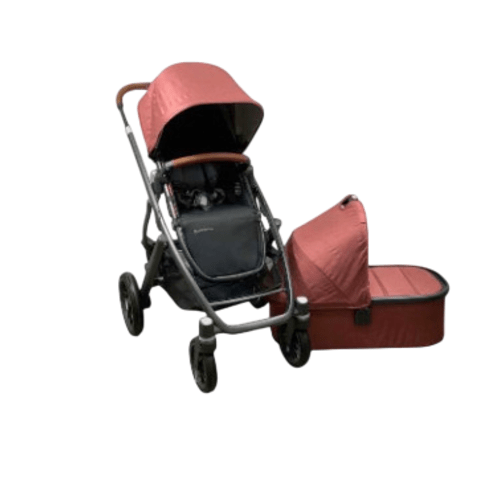 UPPAbaby VISTA V2 Stroller, 2022, Lucy (Rosewood Melange)